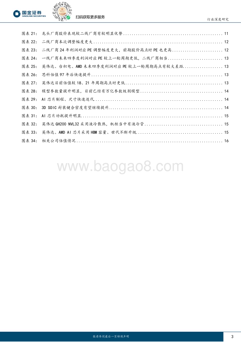 20240514_国金证券_电子行业研究：费城半导体中期调整结束业绩驱动+估值修复有望推动AI上涨_18页.pdf_第3页