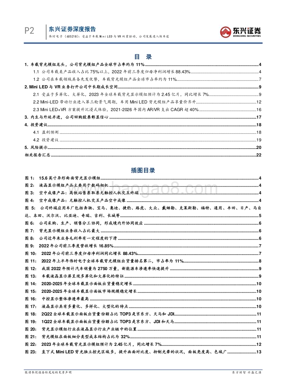 深度报告-20230106-东兴证券-伟时电子-605218.SH-受益于车载Mini_LED与VR双重驱动_公司发展进入快车道_27页_1mb.pdf_第4页