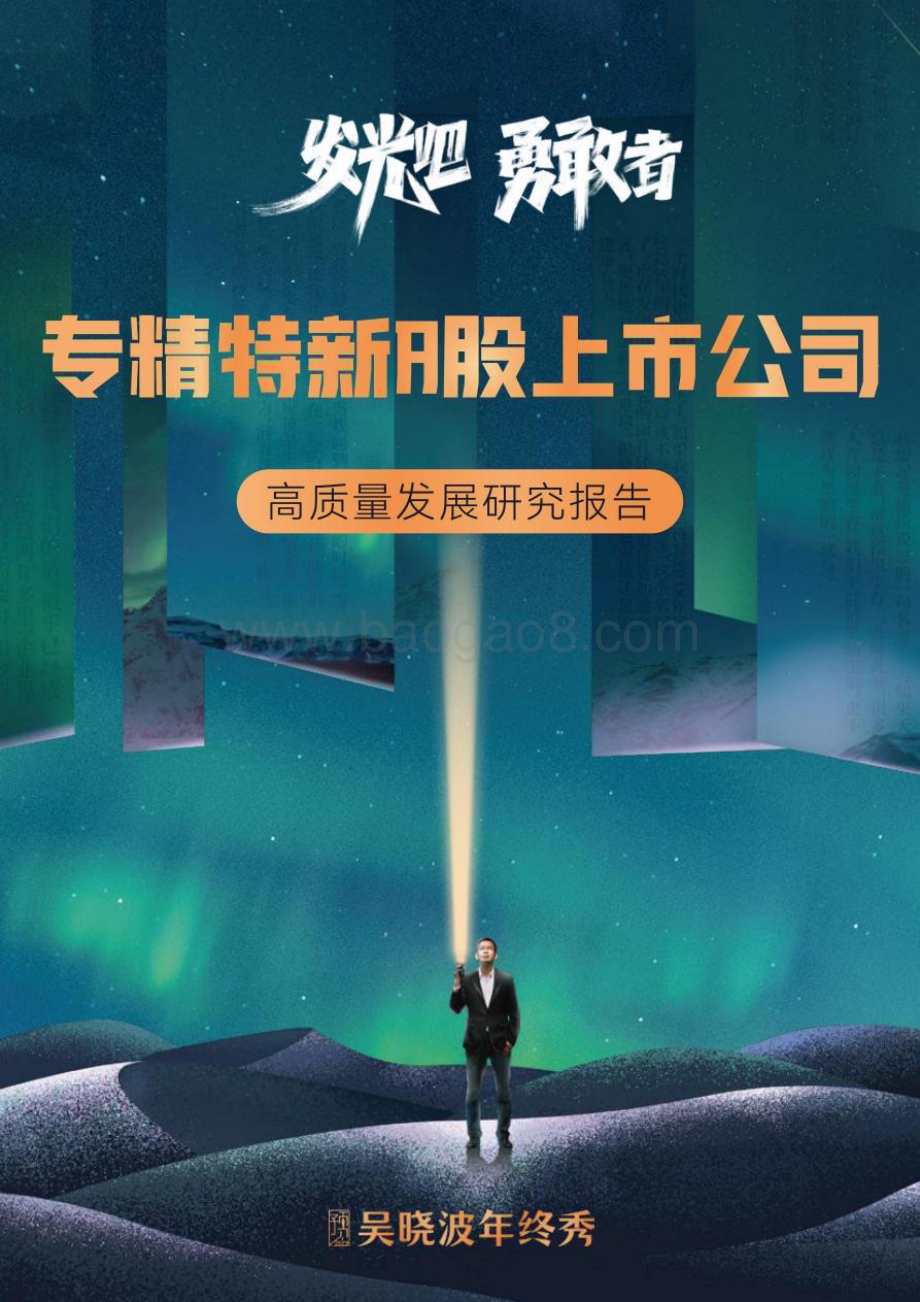 吴晓波年终秀：专精特新A股上市公司高质量发展研究报告_224页_20mb.pdf_第1页