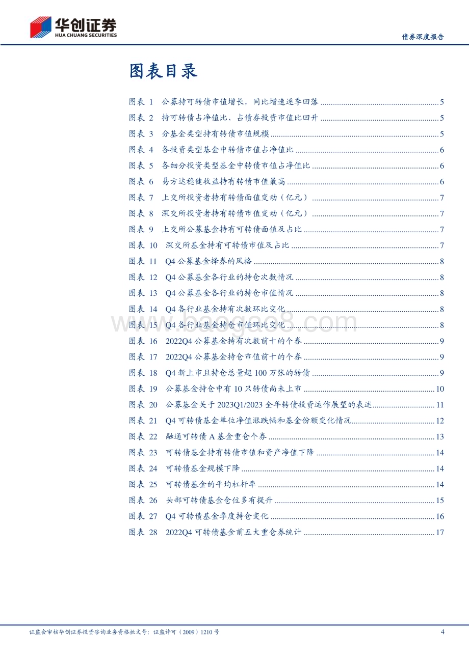 20230210-华创证券-_债券深度报告_22Q4公募基金可转债持仓点评_赎回潮与新起点_转债布局进行时_20页_2mb.pdf_第4页