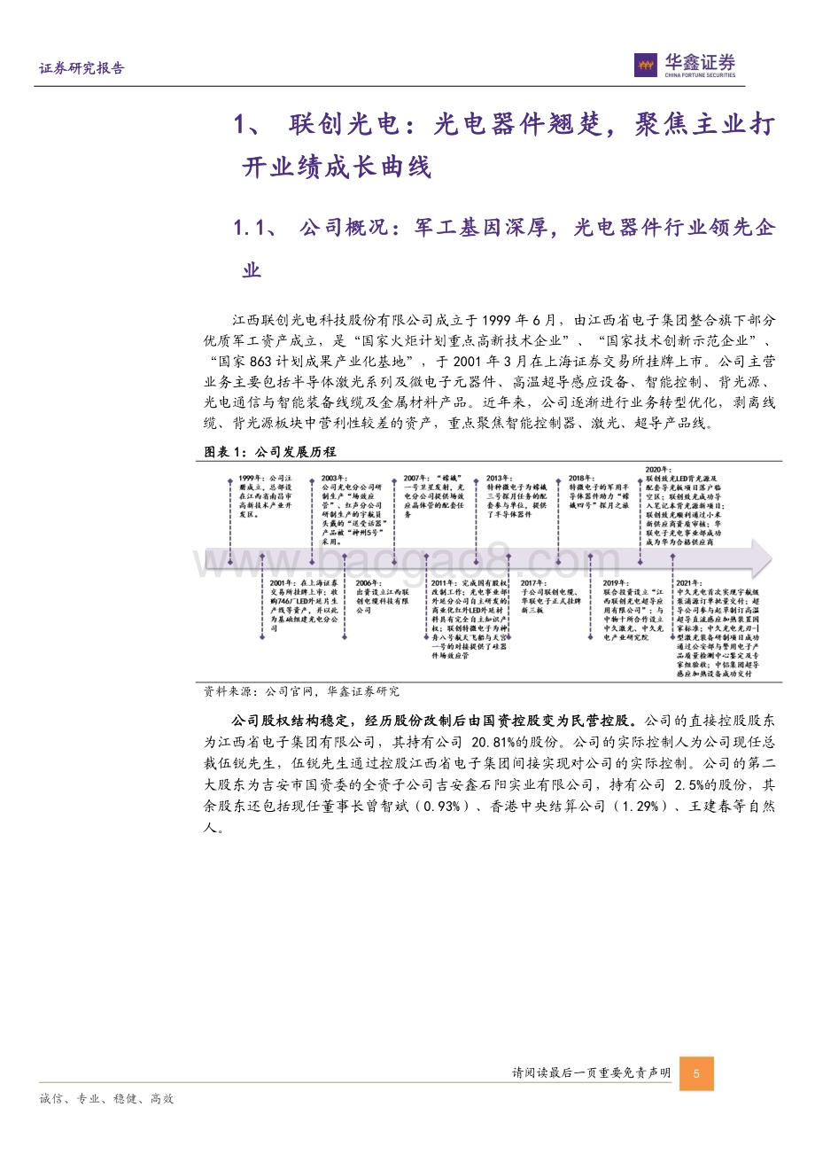 深度报告-20230212-华鑫证券-联创光电-600363.SH-公司深度报告_高速光耦空间广阔_激光与超导两翼加速成长_25页_2mb.pdf_第5页