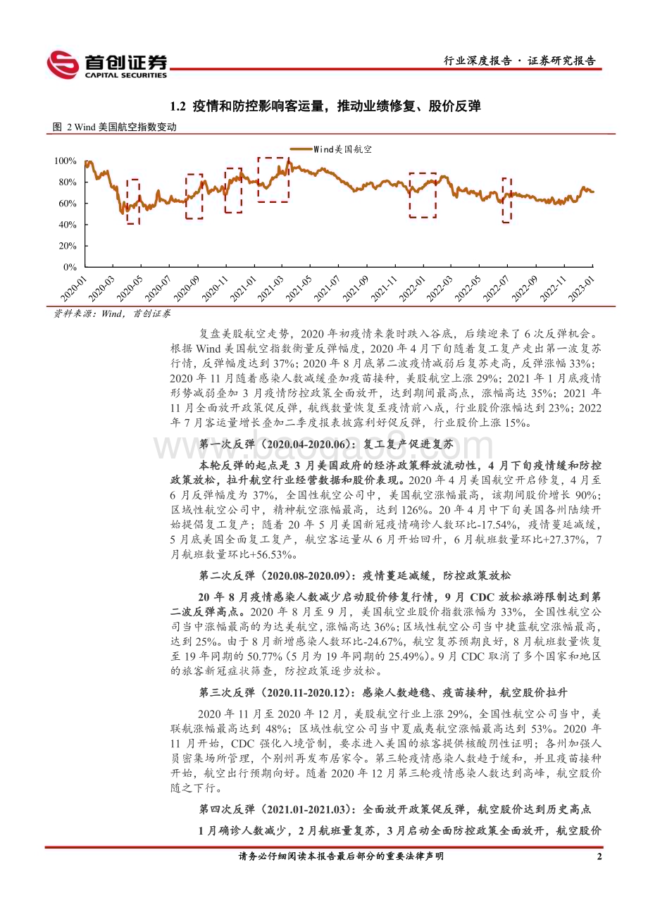 深度报告-20230117-首创证券-交通运输行业深度报告_借鉴美股航空复苏_疫情防控调整利好航空_22页.pdf_第5页