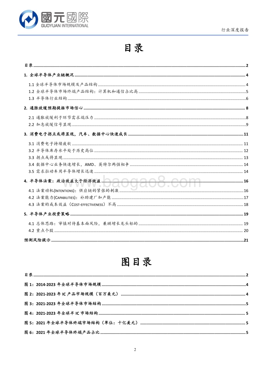 20230209-国元国际控股-半导体行业深度报告_关注基本面变化_审慎对待市场回暖_22页_2mb.pdf_第2页