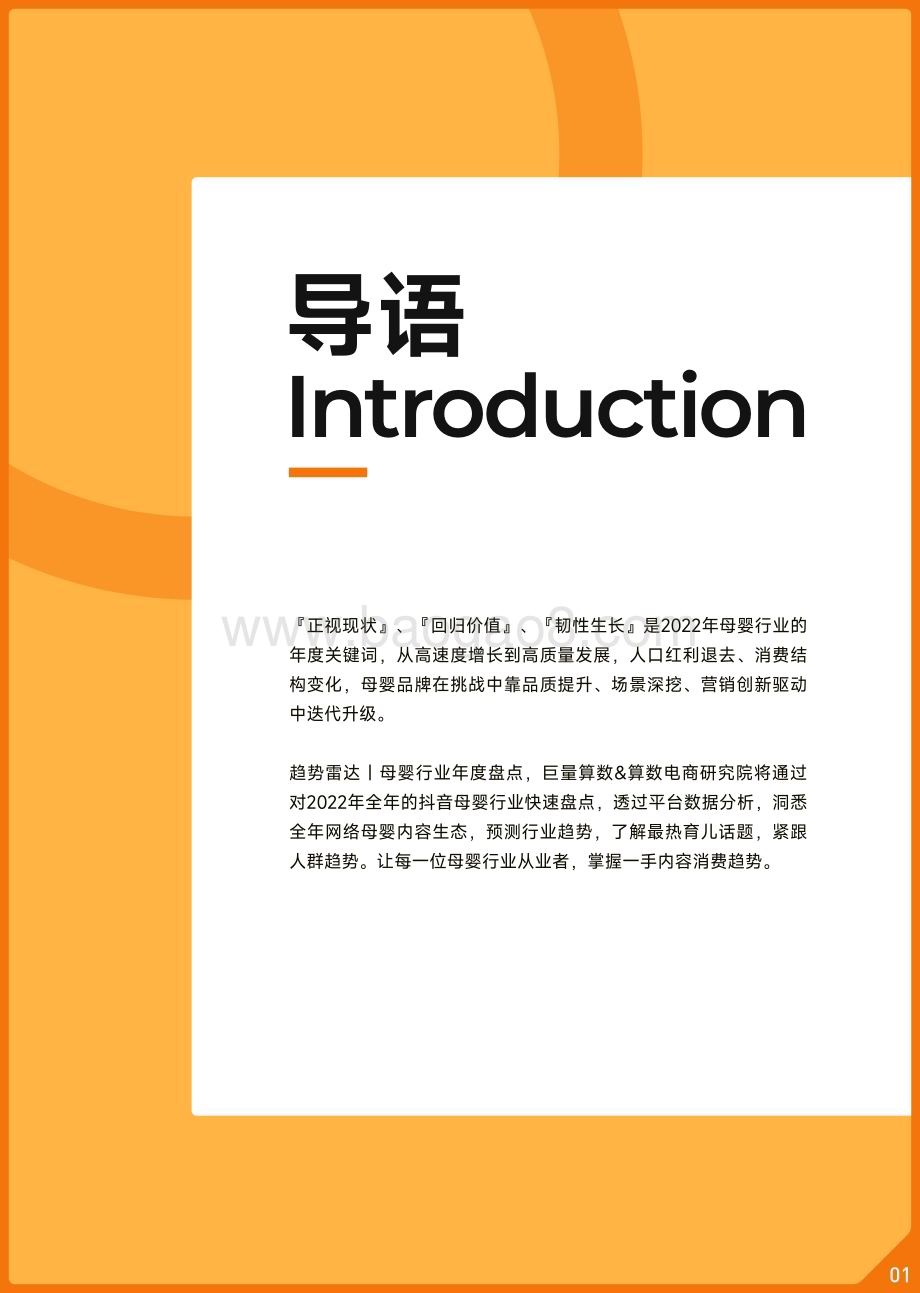 巨量算数：2022抖音母婴行业年度盘点_17页_37mb.pdf_第2页