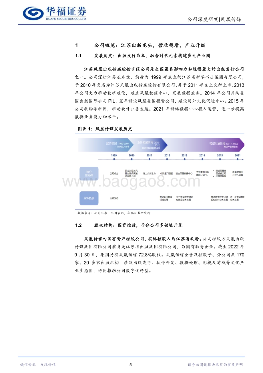 深度报告-20230222-华福证券-凤凰传媒-601928.SH-区域出版龙头_立足核心拓展多媒体产业矩阵_31页_3mb.pdf_第5页