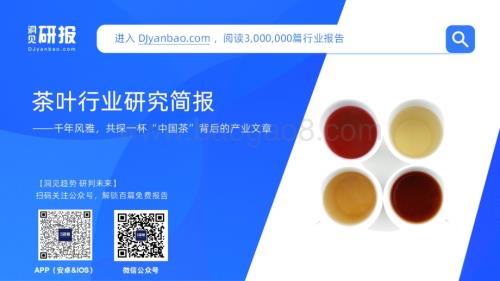 【洞见研报】茶叶行业研究简报——千年风雅共探一杯“中国茶”背后的产业文章（中国茶围炉煮茶跨界融合新式茶饮）_26页_2mb.pdf