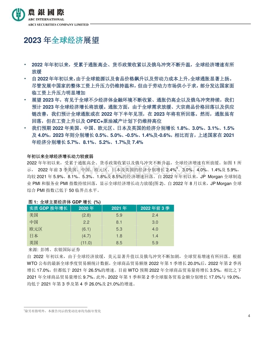 农银国际：2023年经济展望及投资策略研究报告_55页_2mb.pdf_第4页