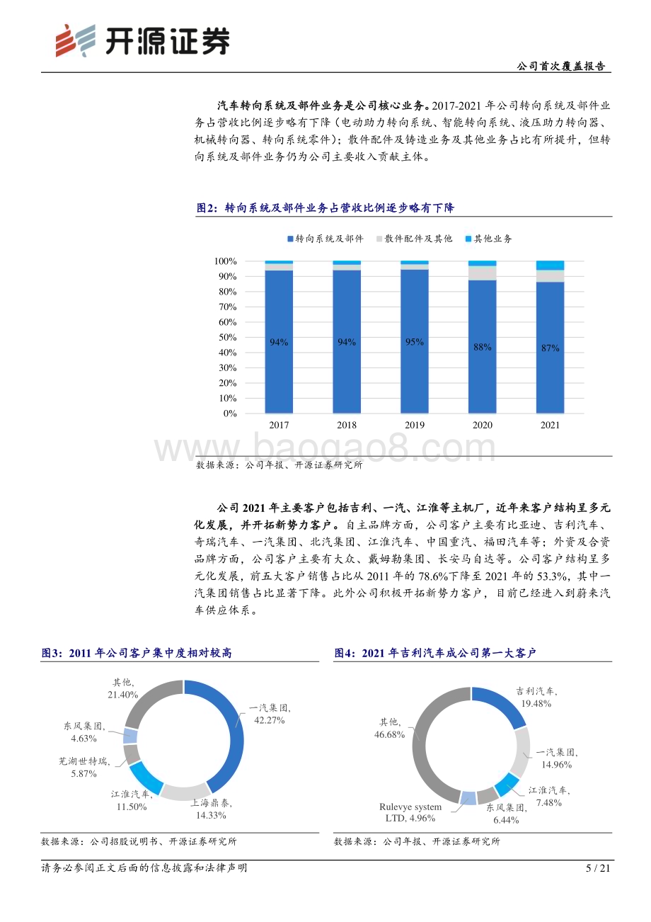 深度报告-20230110-开源证券-浙江世宝-002703.SZ-公司首次覆盖报告_汽车转向系统国产化龙头_电调管柱打开成长空间_21页_2mb.pdf_第5页