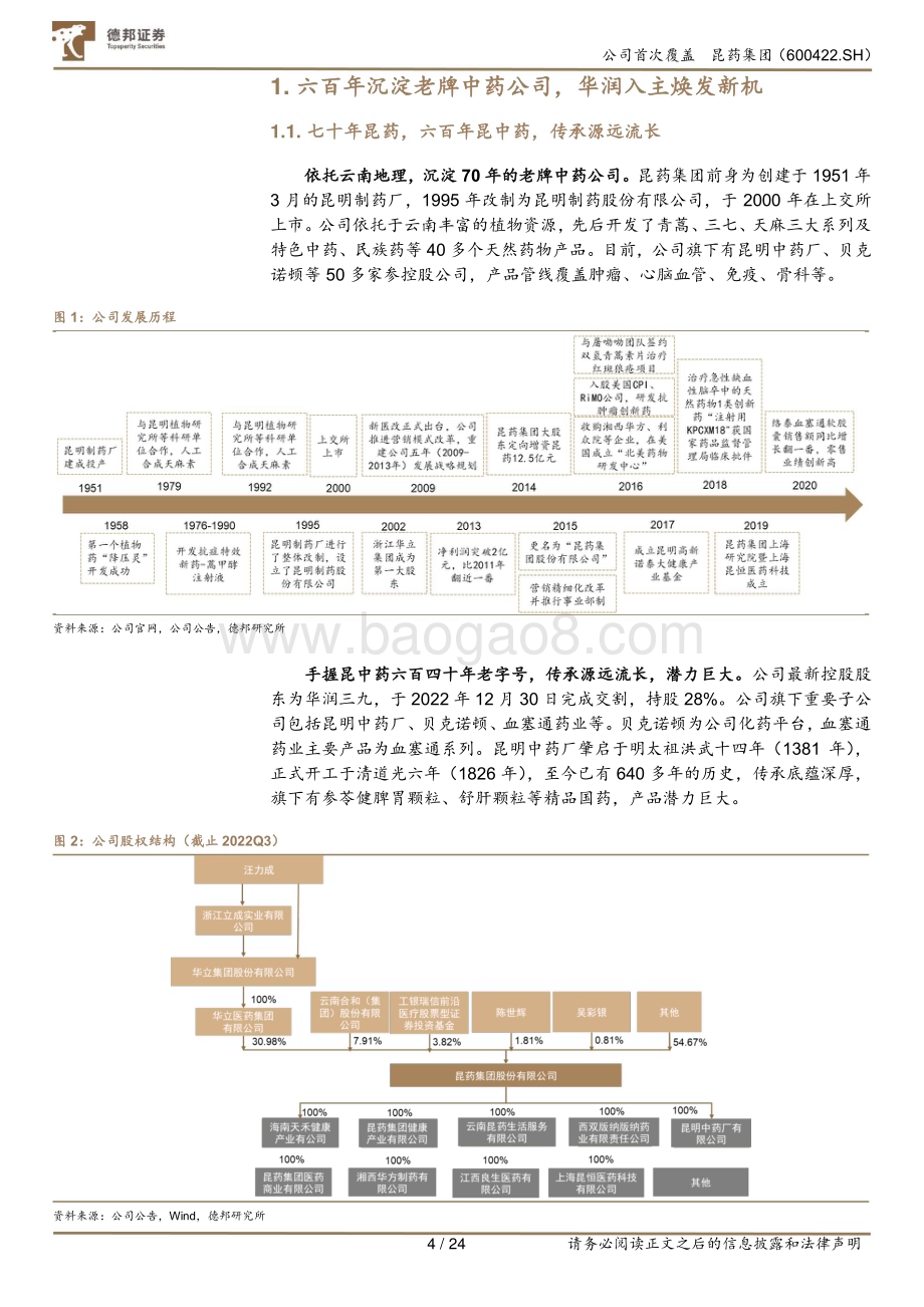 深度报告-20230104-德邦证券-昆药集团-600422.SH-天时_地利_人和_历久弥新焕新机_24页.pdf_第5页
