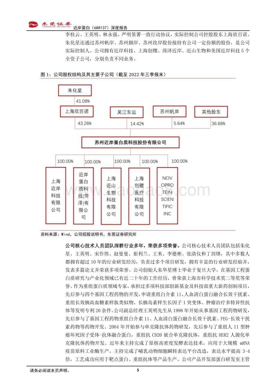 深度报告-20230222-东莞证券-近岸蛋白-688137.SH-深度报告_国内重组蛋白应用领先企业_27页_1mb.pdf_第5页