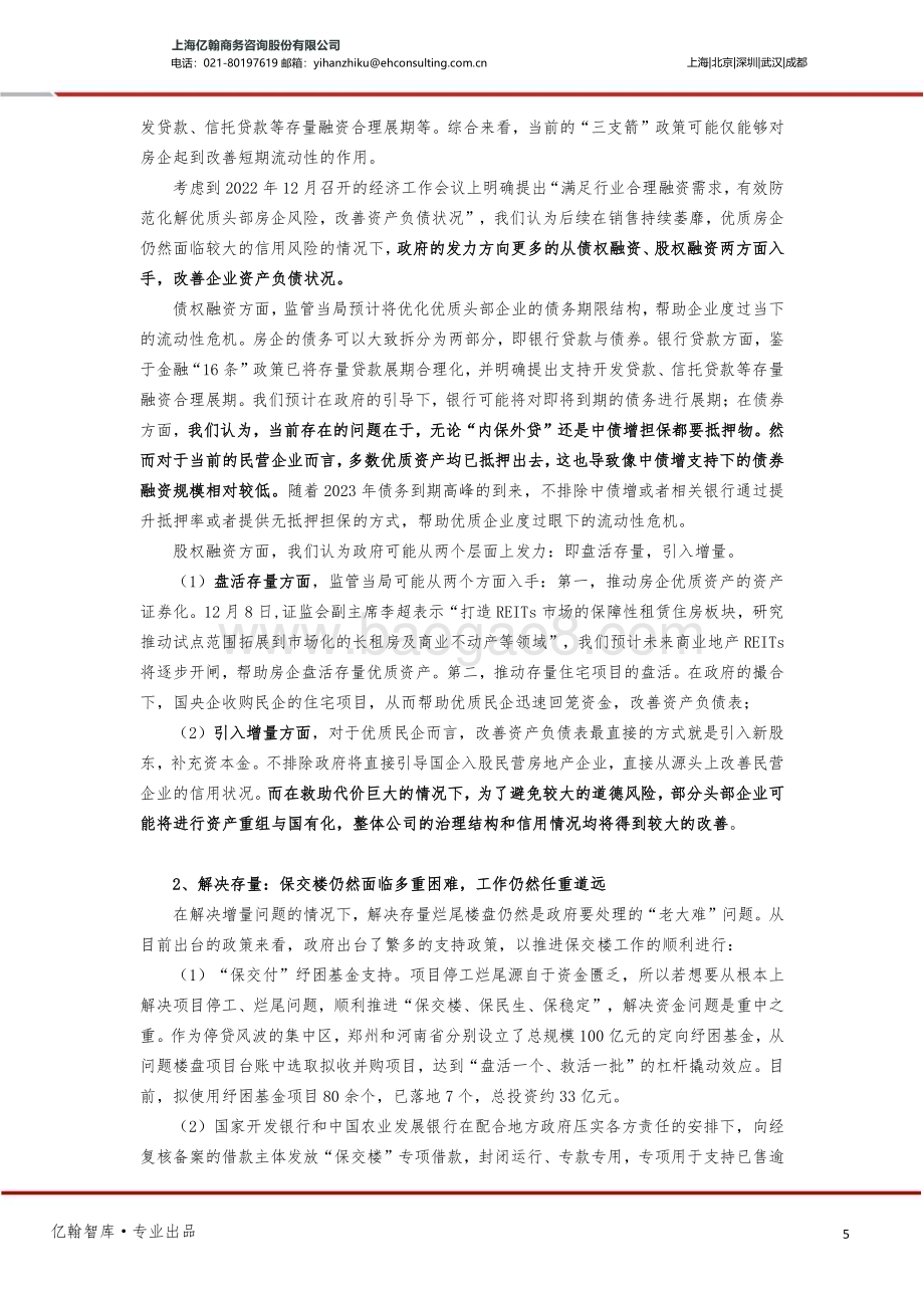 亿翰智库：房地产-政策猜想2023-房地产调控还有多大空间？_14页_1mb.pdf_第5页
