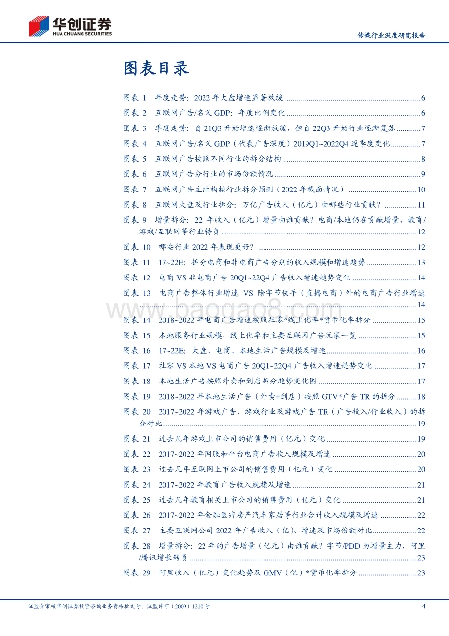 深度报告-20230217-华创证券-传媒行业深度研究报告_互联网广告复盘篇_近万亿市场_2022年谁升谁降__30页_2mb (1).pdf_第4页