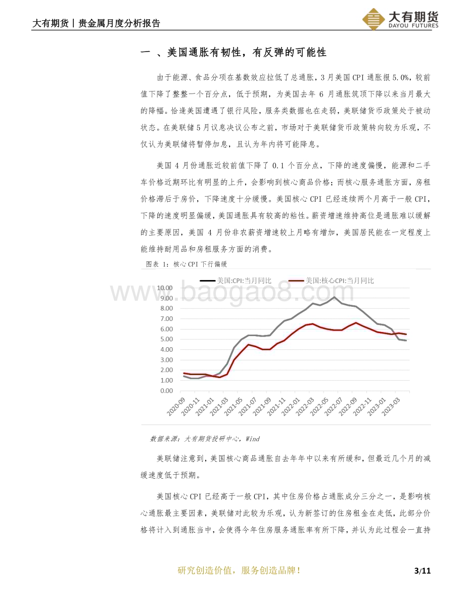 20230602-大有期货-贵金属月度分析报告_美国经济和通胀有韧性_贵金属或维持震荡走势_12页_963kb.pdf_第4页