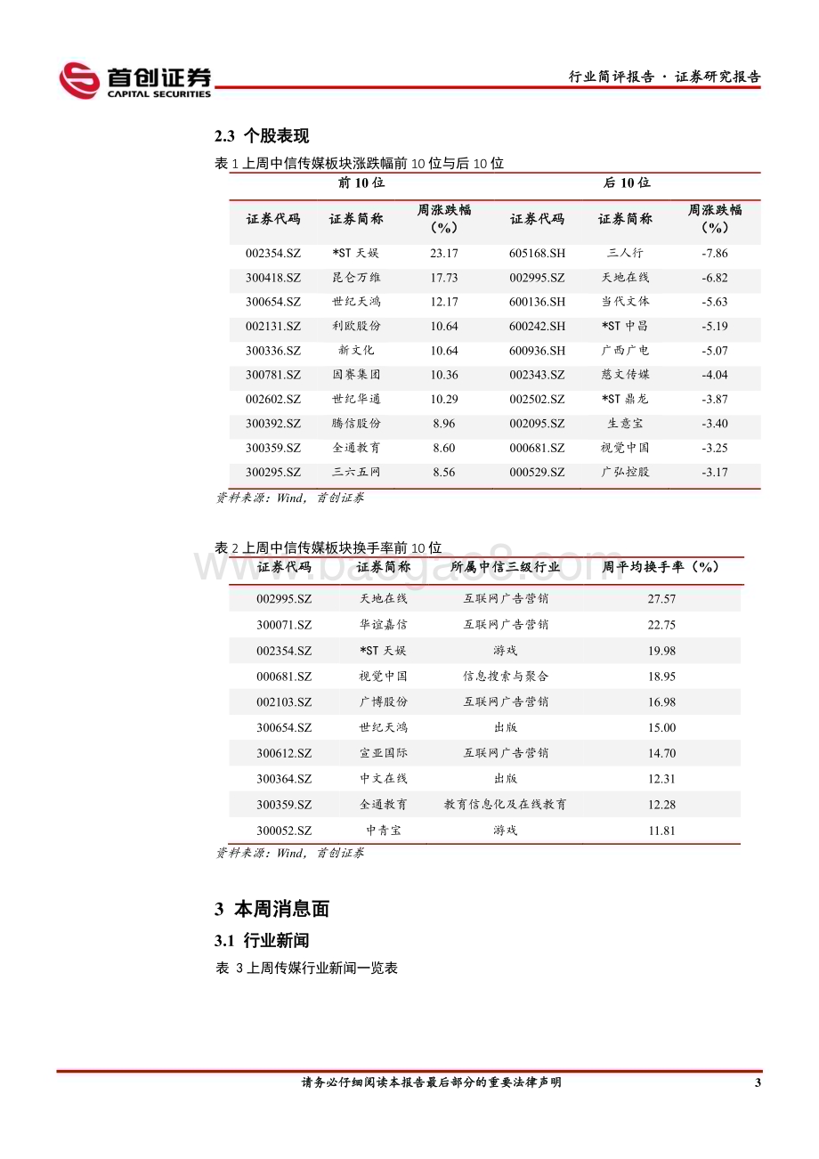 20230207-首创证券-传媒行业简评报告_新一批版号发放_游戏厂商产品推进有望加速_13页_1mb.pdf_第4页