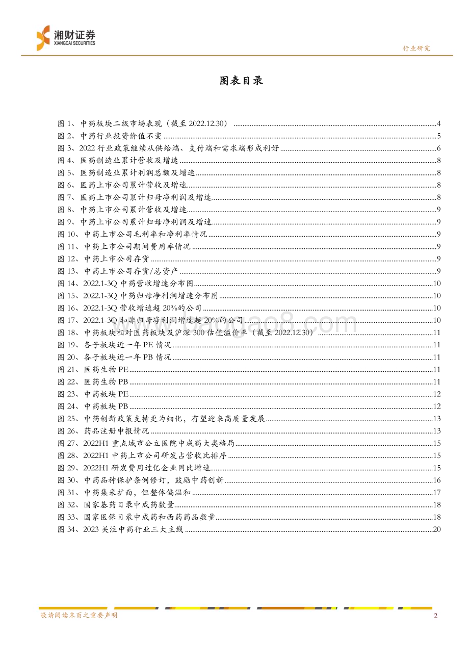 深度报告-20230105-湘财证券-中药行业2023年度策略_不变的价值与变动的机会_27页_1mb.pdf_第4页
