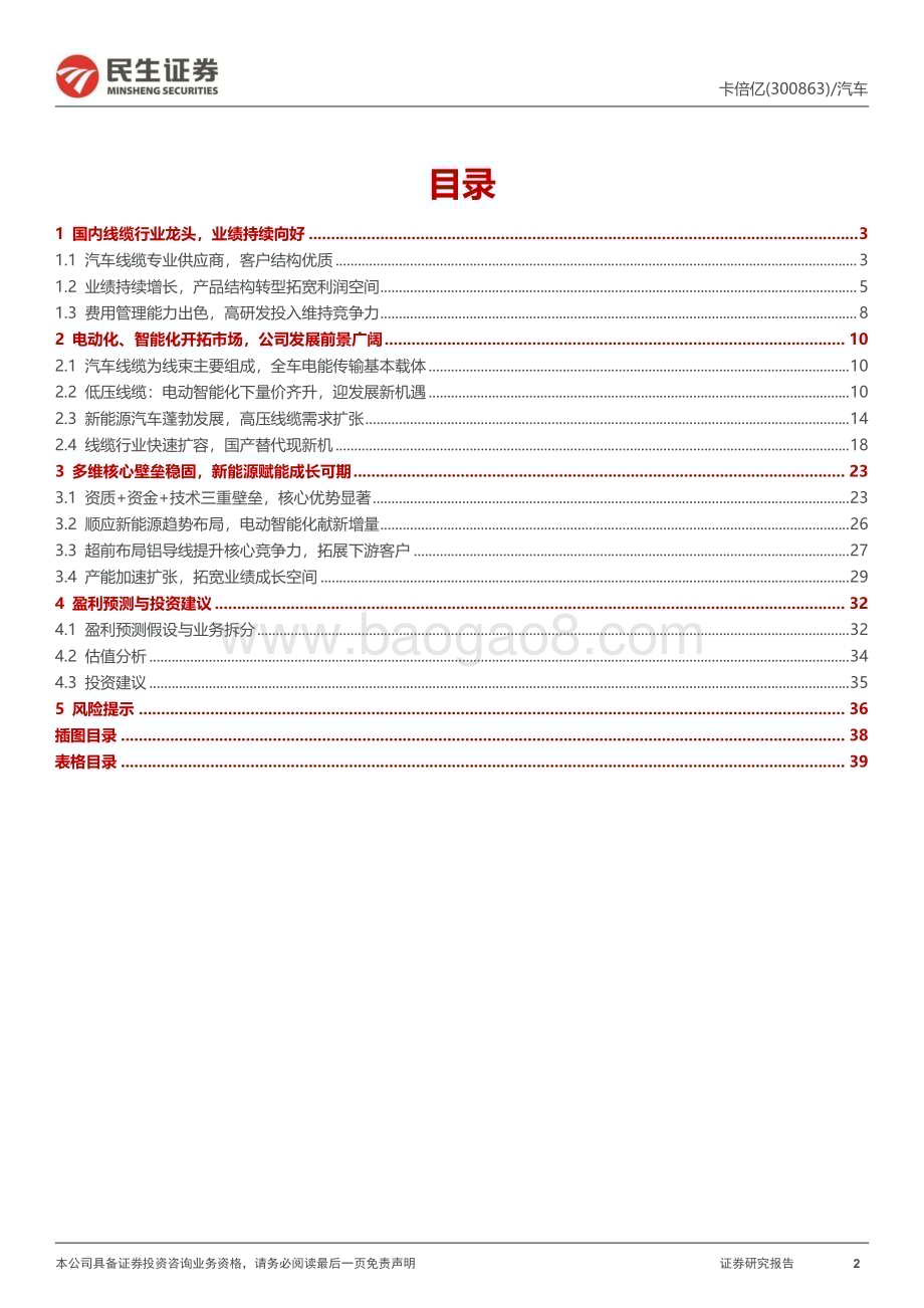深度报告-20230221-民生证券-卡倍亿-300863.SZ-首次覆盖报告_国内线缆行业龙头_新能源赋能成长可期_40页_4mb.pdf_第2页