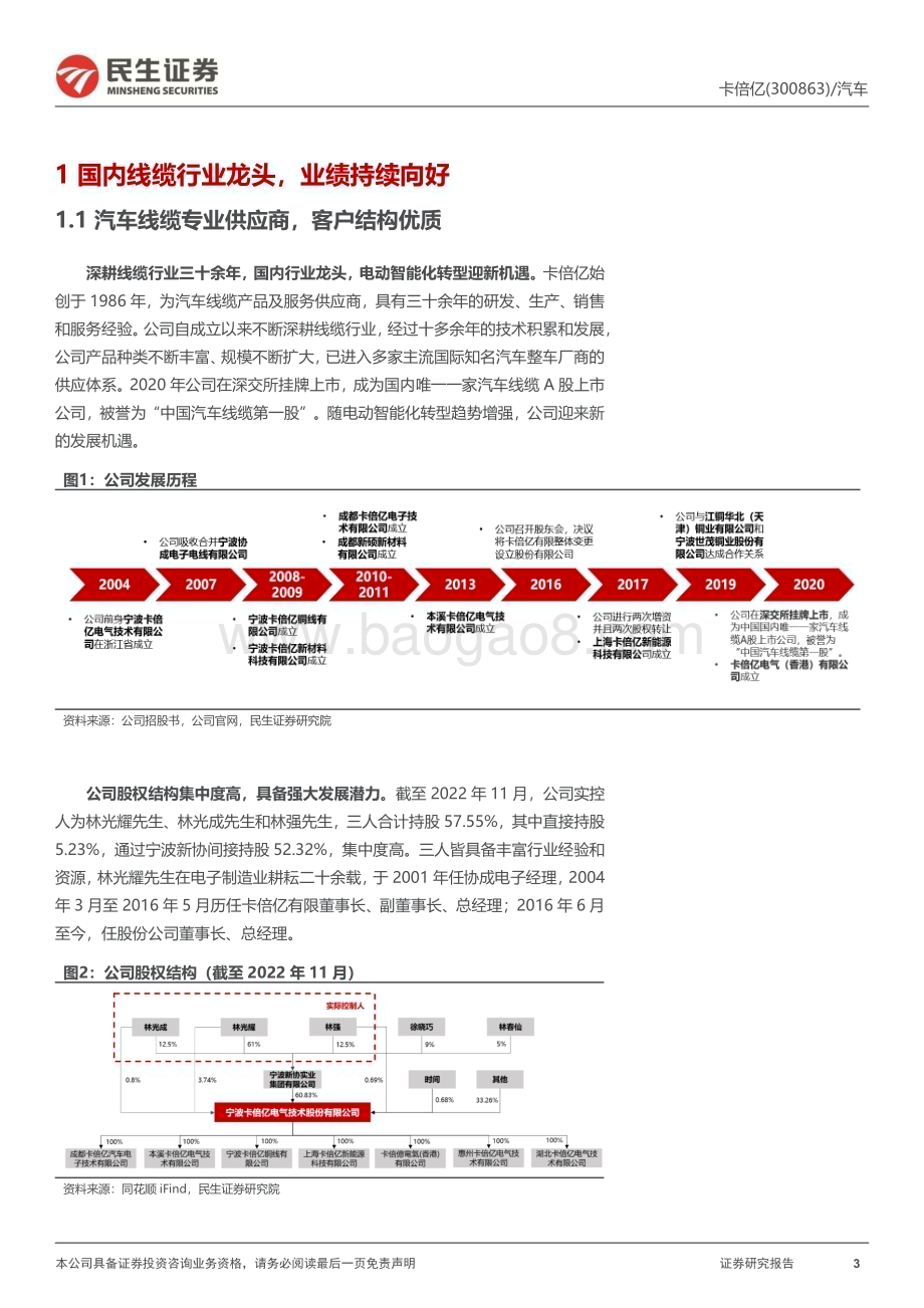深度报告-20230221-民生证券-卡倍亿-300863.SZ-首次覆盖报告_国内线缆行业龙头_新能源赋能成长可期_40页_4mb.pdf_第3页