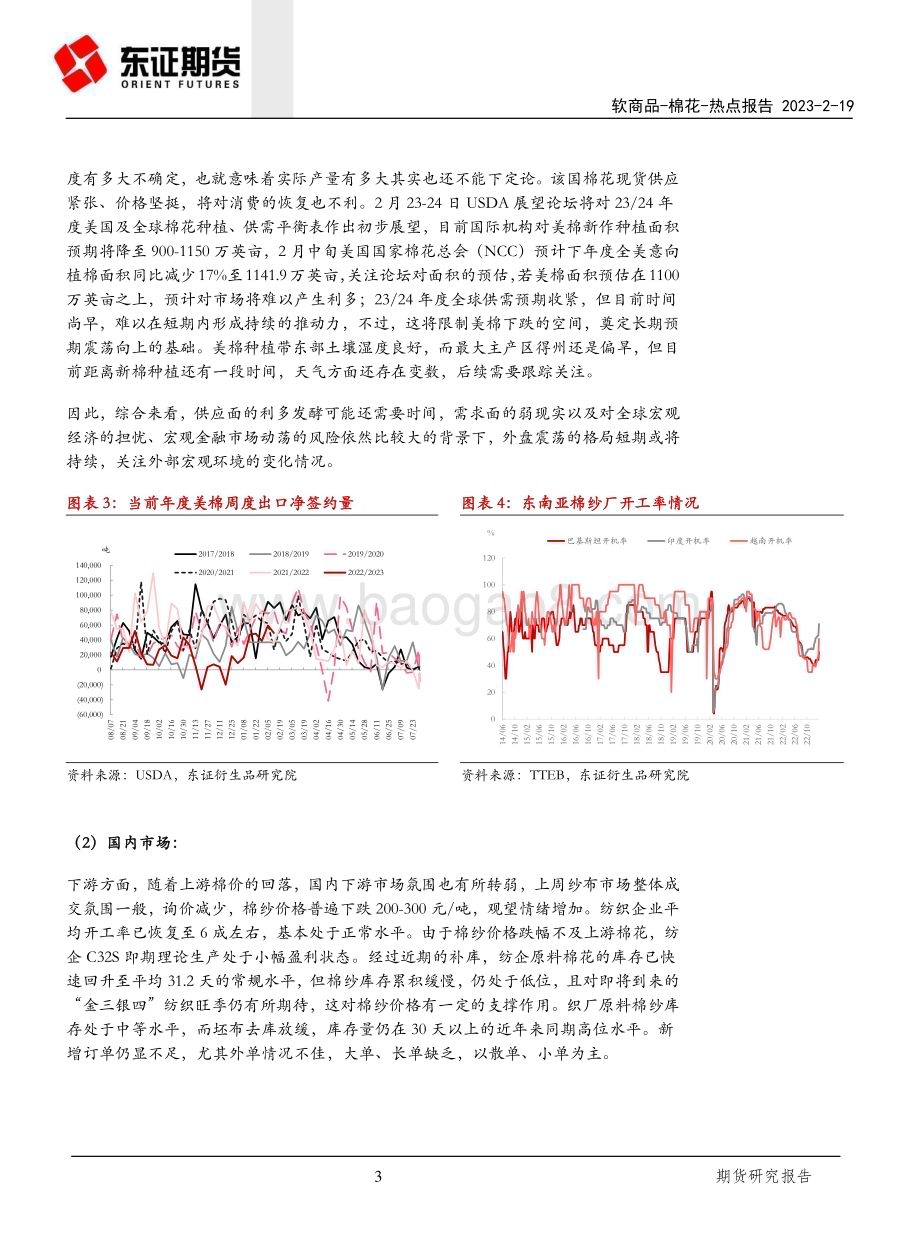 20230219-东证期货-棉花热点报告_棉市乍暖还寒_后市如何__8页_663kb.pdf_第3页