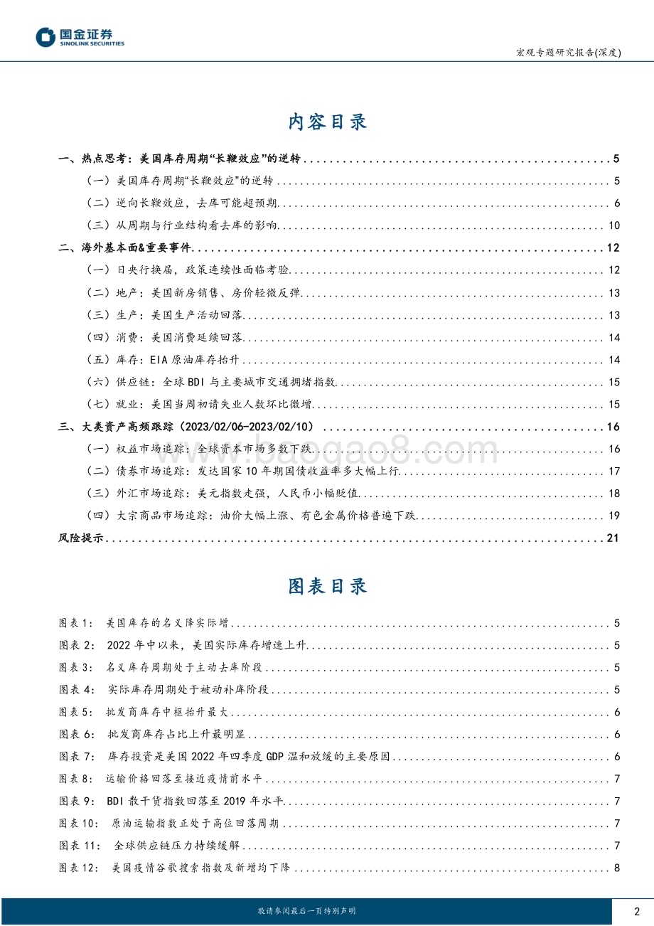20230212-国金证券-宏观经济报告_美国库存周期_长鞭效应_的逆转_22页_3mb.pdf_第2页