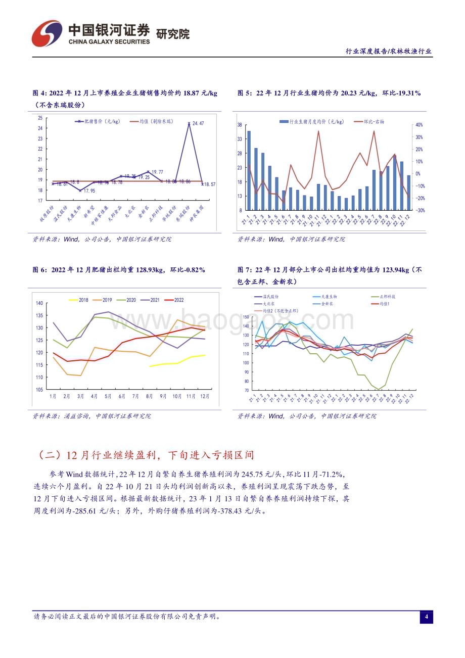 深度报告-20230119-中国银河-农林牧渔行业深度报告_读懂猪周期_系列报告十七-22年上市猪企集中度加速上行_23Q1猪价或承压_17页_1mb.pdf_第5页