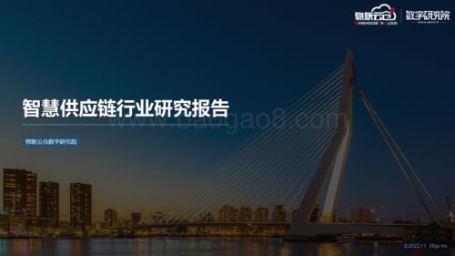 物联云仓：智慧供应链行业研究报告_30页_5mb.pdf