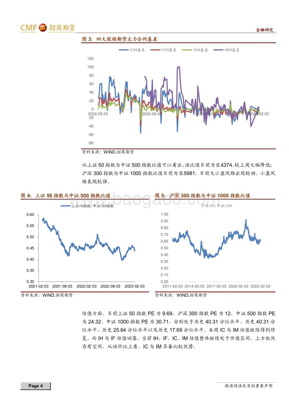 20230205-招商期货-股指期货周度报告_国内经济开始修复_市场风格出现轮动_11页_2mb (1).pdf_第4页