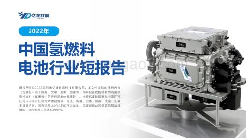 中国氢能产业链系列报告四：2022年中国氢燃料电池行业短报告_17页_1mb.pdf