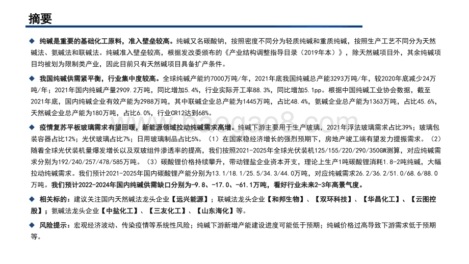 国信证券-纯碱行业分析框架_24页_606kb.pdf_第2页