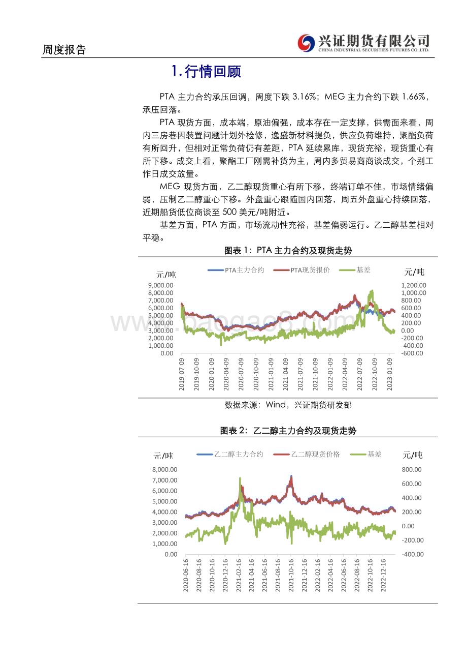 20230213-兴证期货-PTA_MEG周度报告_聚酯原料估值偏低_下方存支撑_11页_625kb (1).pdf_第2页