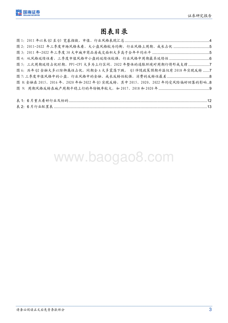 20230617-国海证券-策略专题研究报告_三季度市场风格如何演绎__15页_833kb.pdf_第3页