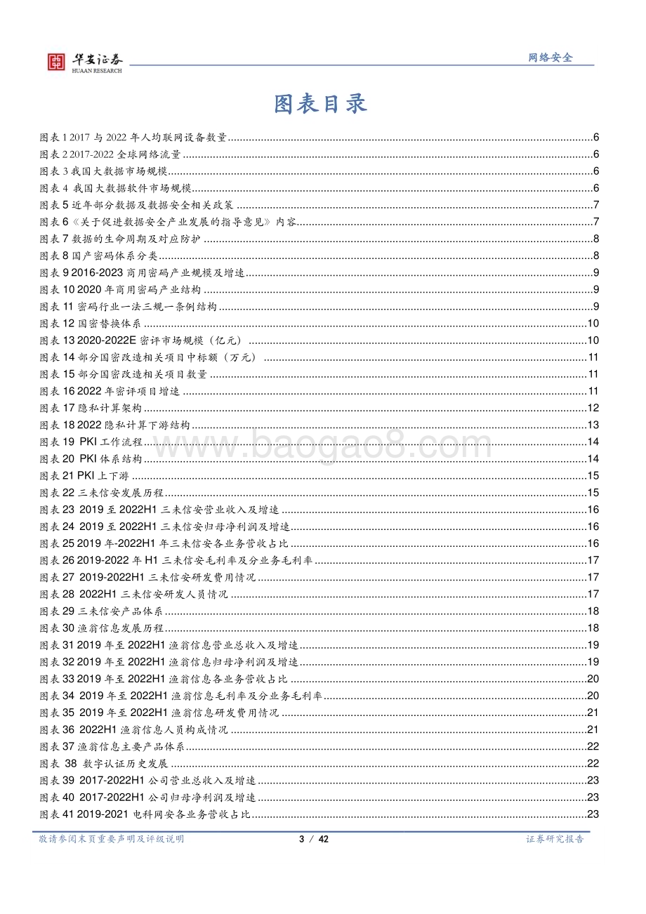 深度报告-20230120-华安证券-网络安全行业深度_存量改造+数据安全_商密处于上升期_42页_2mb.pdf_第3页