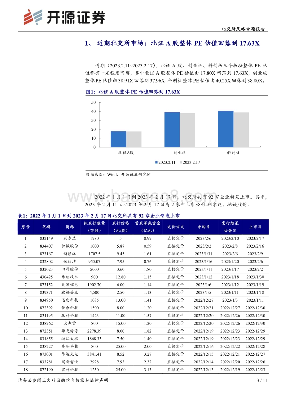 20230219-开源证券-北交所策略专题报告_IPO跟踪_民士达北交所提交注册_11页_1mb.pdf_第3页