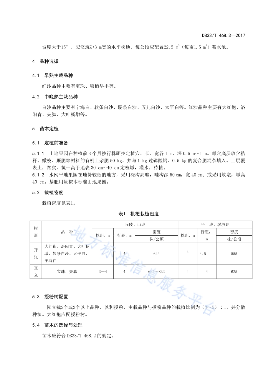 枇杷生产技术规程DB33／T 468.3-2017.pdf_第4页