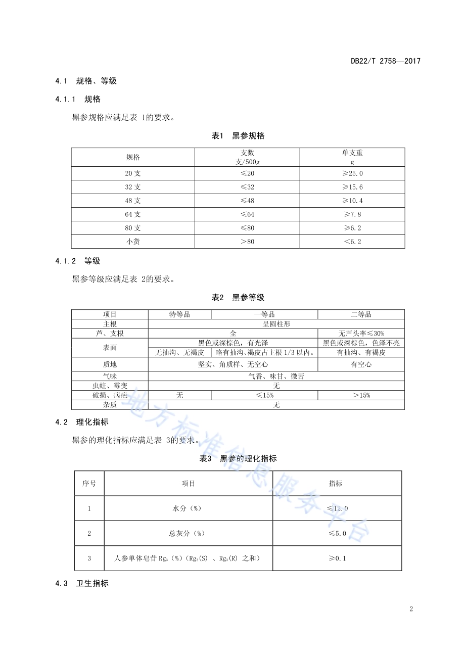 黑参DB22／T 2758-2017.pdf_第4页