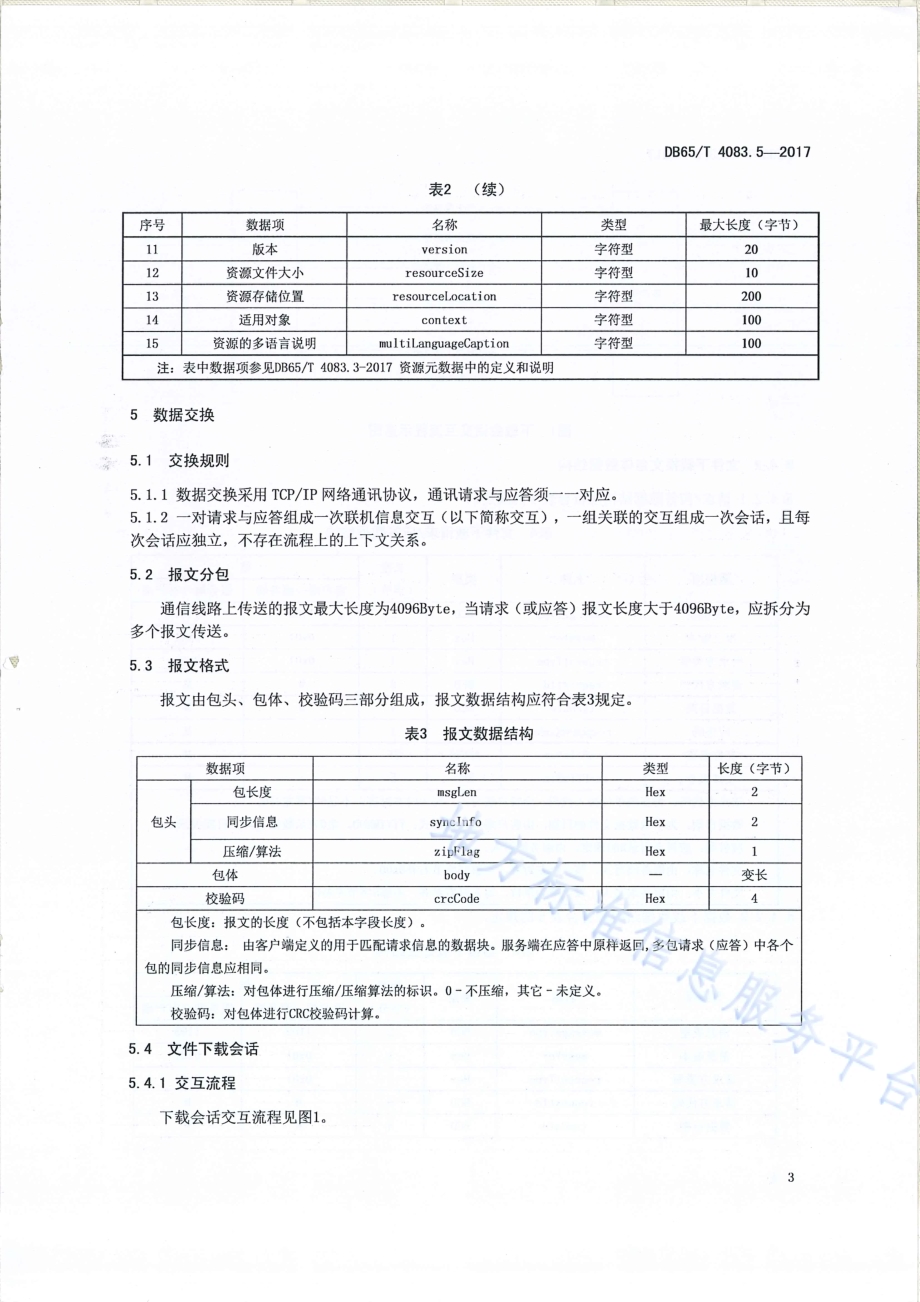 双语教育资源库第5部分：数据交换规范DB65／T 4083.5-2017.pdf_第5页