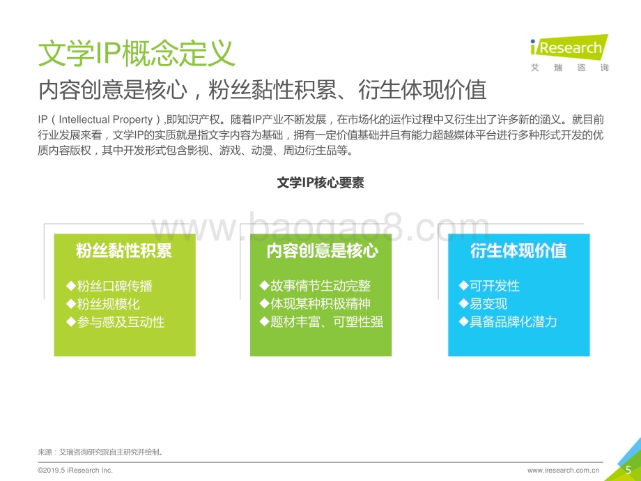 2019528_艾瑞咨询_2019中国文学IP泛娱乐开发报告（46页）.pdf_第5页