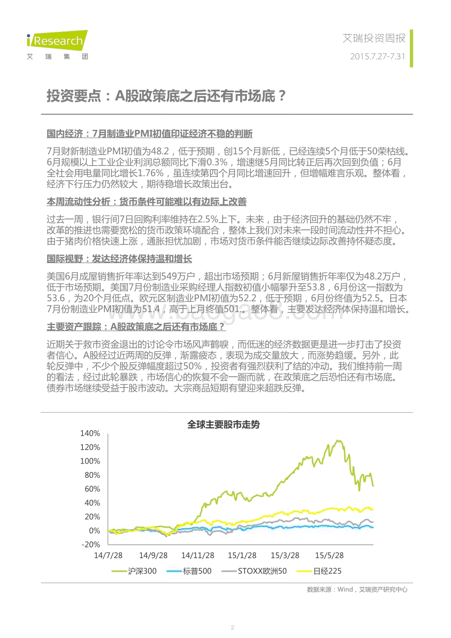 2015729_艾瑞咨询_艾瑞投资周报2015年7月27-31日（10页）.pdf_第2页