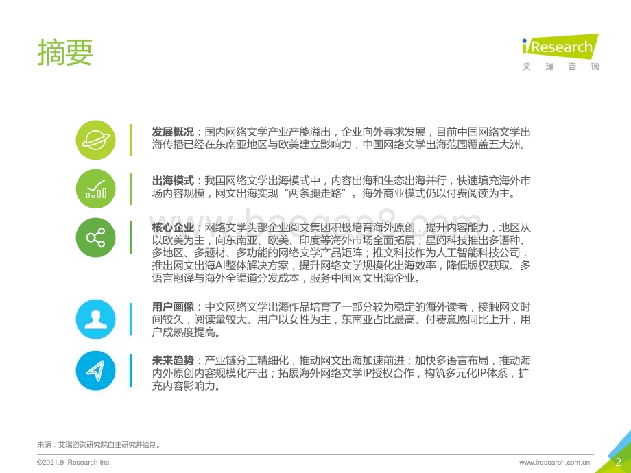 202193_艾瑞咨询_2021年中国网络文学出海报告（41页）.pdf_第2页