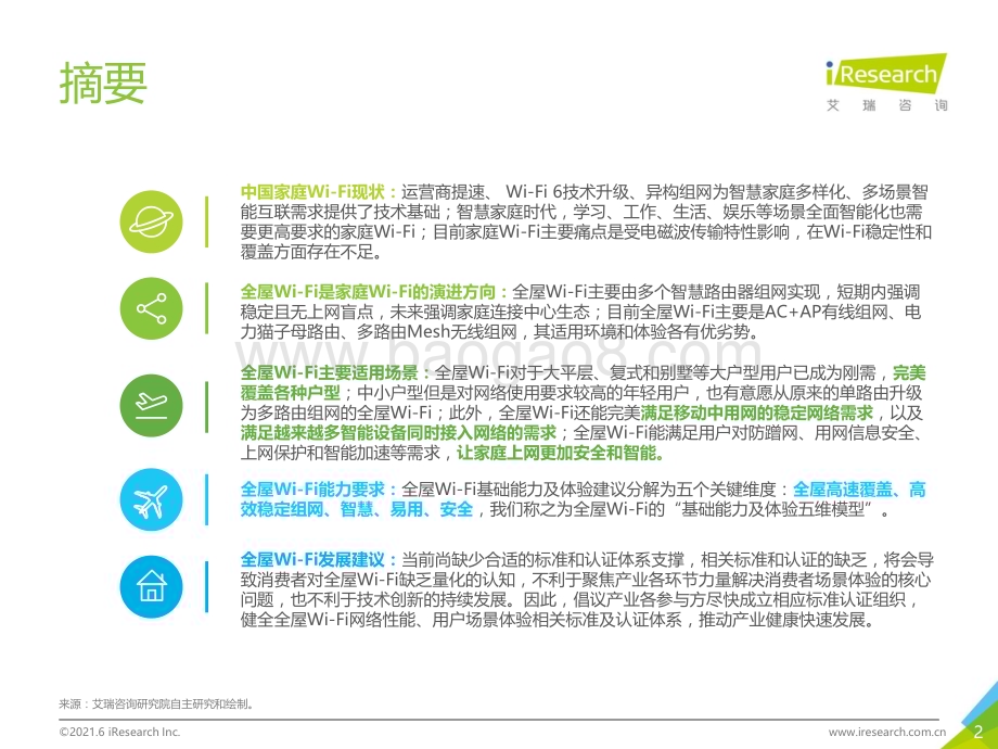 202164_艾瑞咨询_2021年中国全屋Wi-Fi白皮书（38页）.pdf_第2页