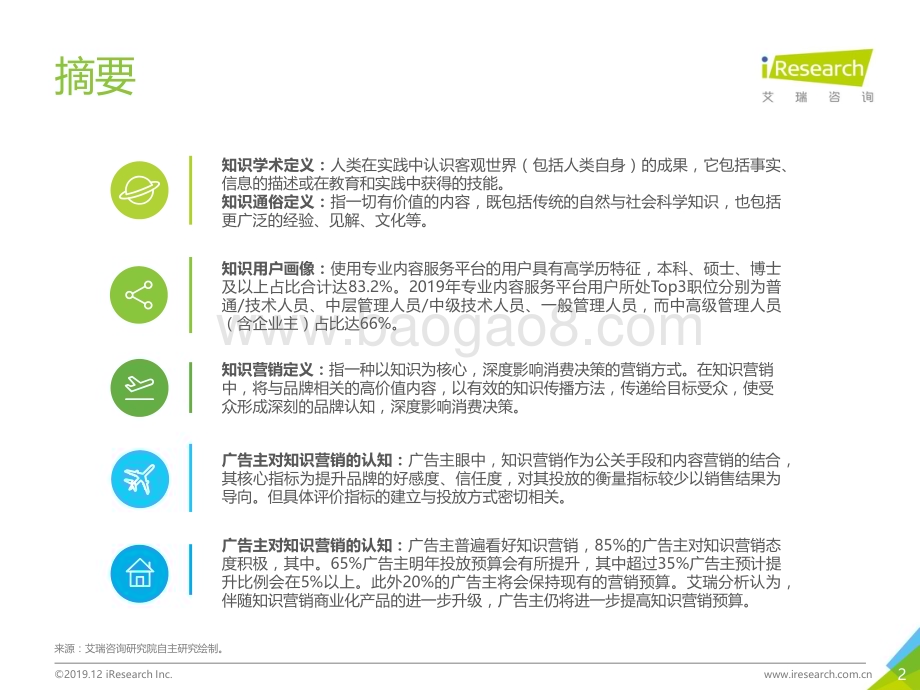 2019129_艾瑞咨询_2019年中国在线知识营销价值白皮书（42页）.pdf_第2页