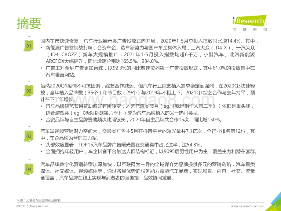 202174_艾瑞咨询_2021年中国汽车行业营销研究报告（56页）.pdf_第4页