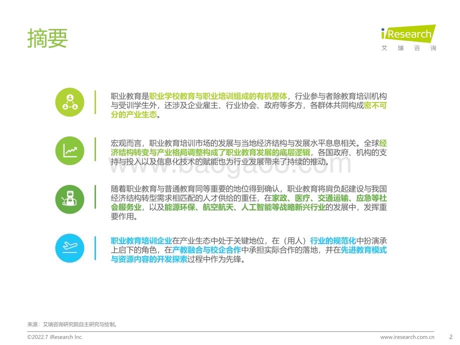 2022714_艾瑞咨询_2022年全球职业教育行业发展报告（67页）.pdf_第2页