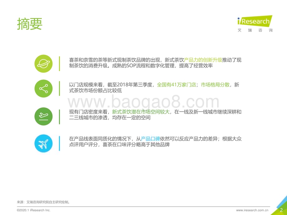 2020116_艾瑞咨询_2019年中国现制茶饮行业研究报告-简版（37页）.pdf_第2页