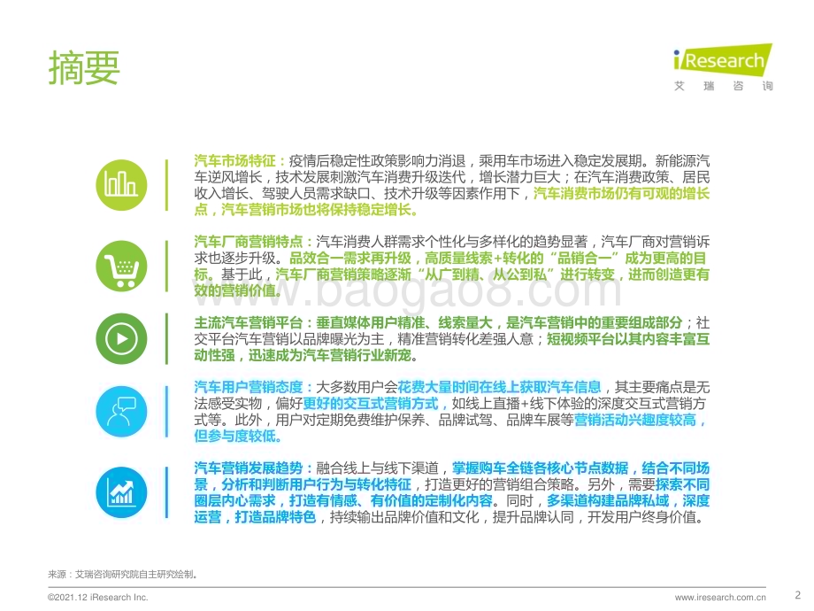 20211214_艾瑞咨询_2021年中国汽车营销研究报告（53页）.pdf_第2页
