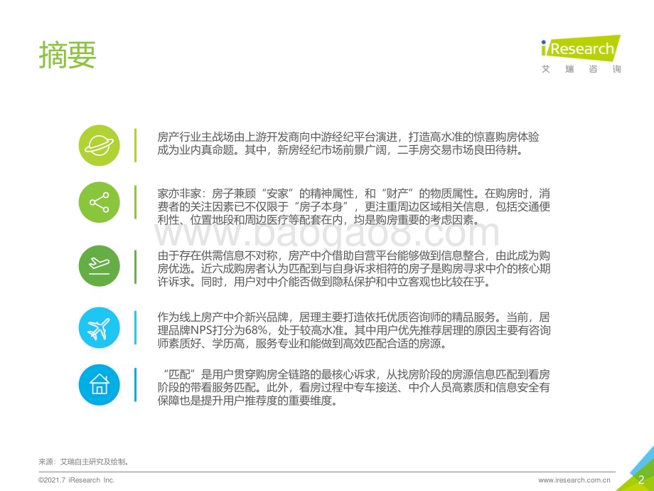 2021715_艾瑞咨询_2021年居理买房网NPS研究报告（40页）.pdf_第2页