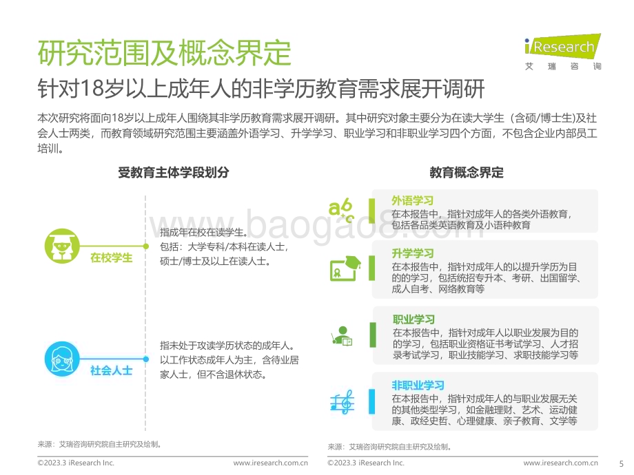 2023322_艾瑞咨询_中国教育行业市场需求洞察报告——成人篇（56页）.pdf_第5页