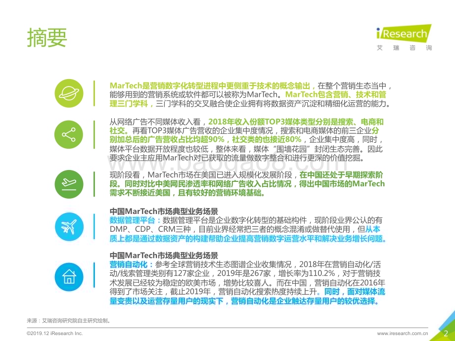 20191231_艾瑞咨询_2019年中国MarTech市场研究报告（53页）.pdf_第2页