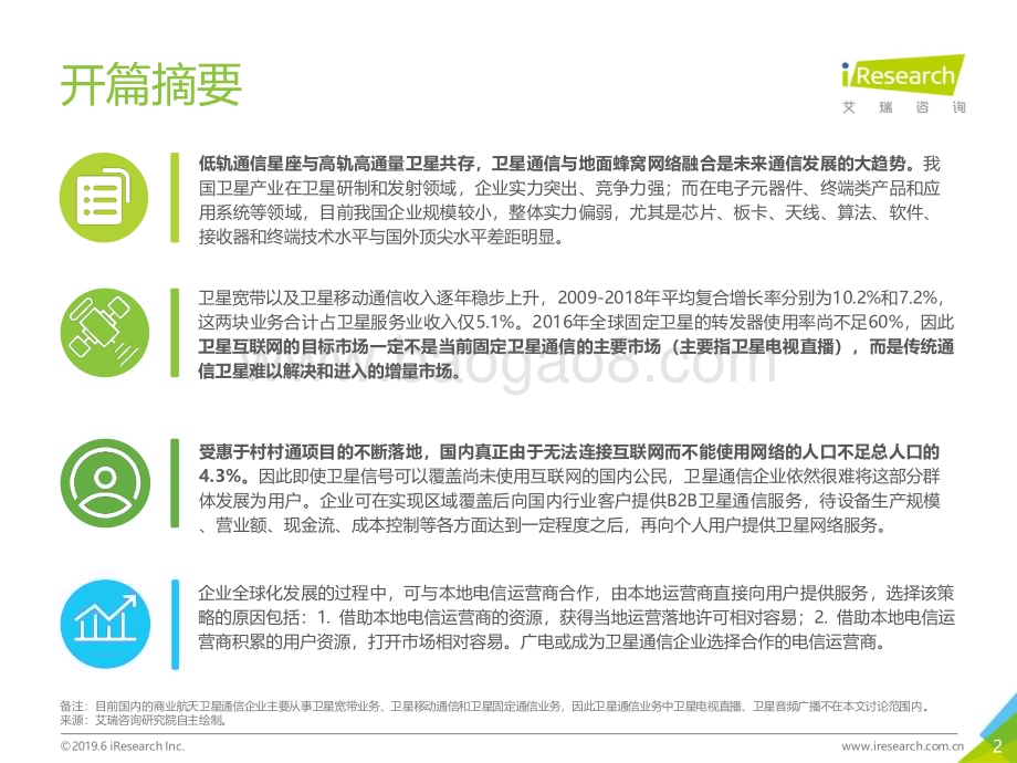 2019619_艾瑞咨询_2019年中国商业航天通信应用发展研究报告（38页）.pdf_第2页