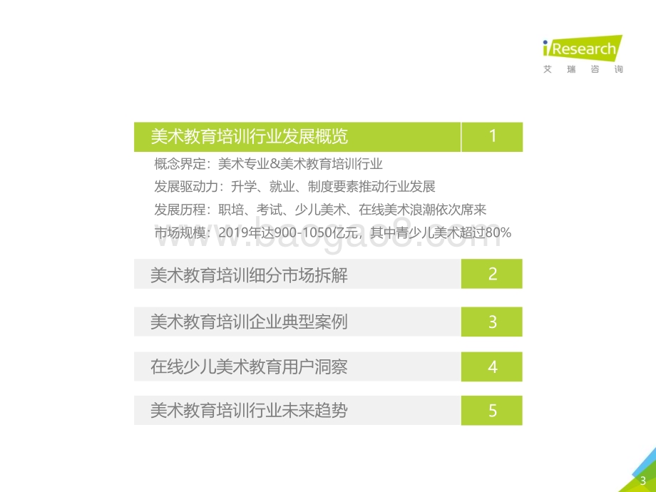 20191216_艾瑞咨询_2019年中国美术教育培训行业研究报告（64页）.pdf_第3页