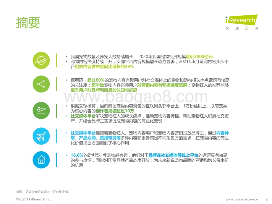 20211221_艾瑞咨询_2021年中国宠物内容价值研究白皮书（54页）.pdf_第2页